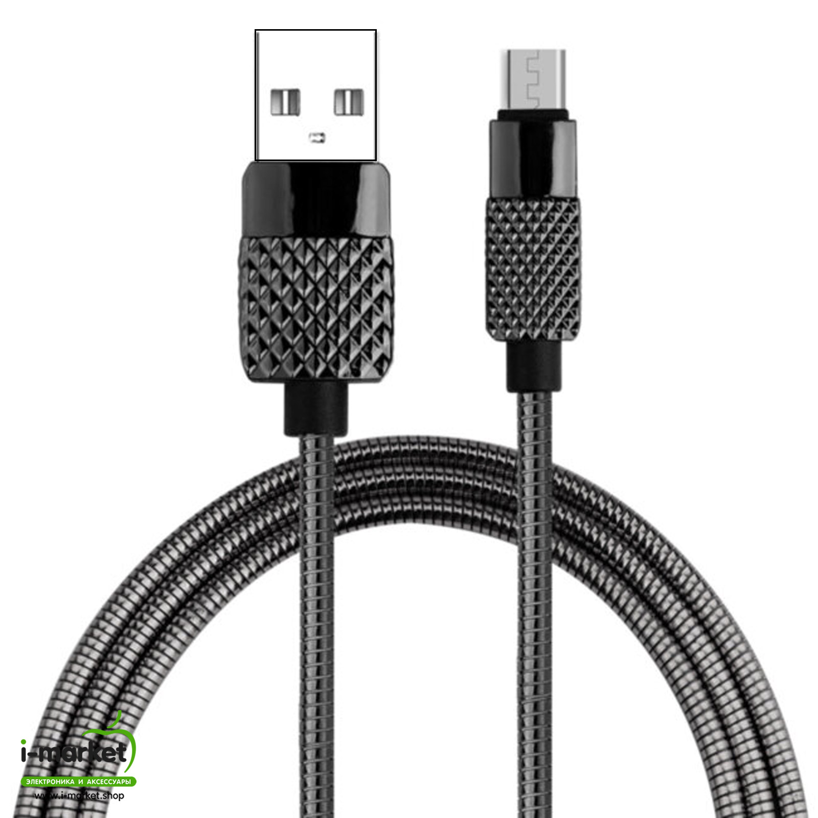AWEI CL-88 METAL кабель Micro USB, 2.4A, длина 1 метр, цвет черный. AWEI CL-88 METAL кабель Micro USB, 2.4A, длина 1 метр, цвет черный.
