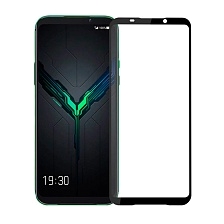 Защитное стекло Full Glue для XIAOMI Black Shark 2, цвет окантовки черный