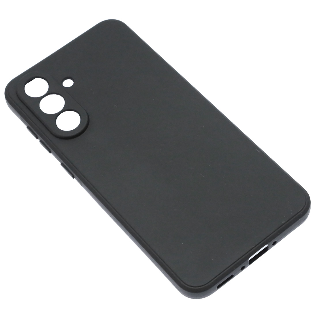 Чехол накладка для SAMSUNG Galaxy A57 5G, защита камеры, силикон, цвет черный