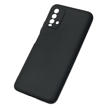 Чехол накладка SOFT TOUCH для XIAOMI Redmi 9T, силикон, матовый, цвет черный