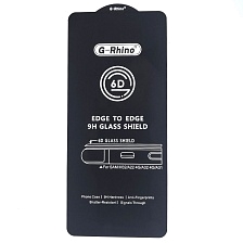 Защитное стекло 6D G-Rhino для SAMSUNG Galaxy M32 (SM-M325F), A22 4G (SM-A225F), A32 4G (SM-A325F), A31 (SM-A315), цвет окантовки черный