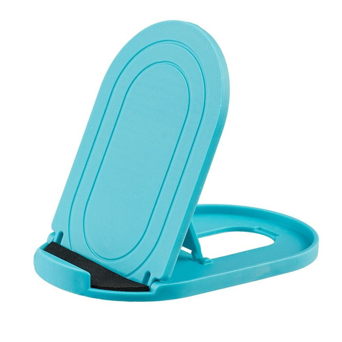 Настольная подставка, держатель Folding Stents для телефона, смартфона, цвет голубой