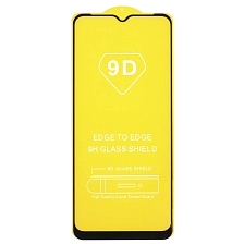 Защитное стекло 9D для INFINIX Smart 6, цвет окантовки черный