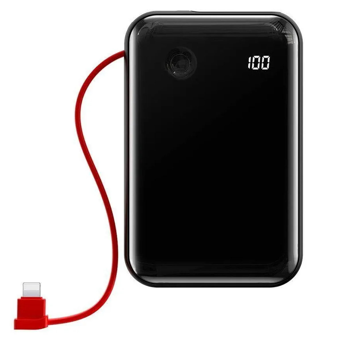 Внешний портативный аккумулятор, Power Bank BASEUS Mini S Digital Display, 10000 mAh, цвет черный