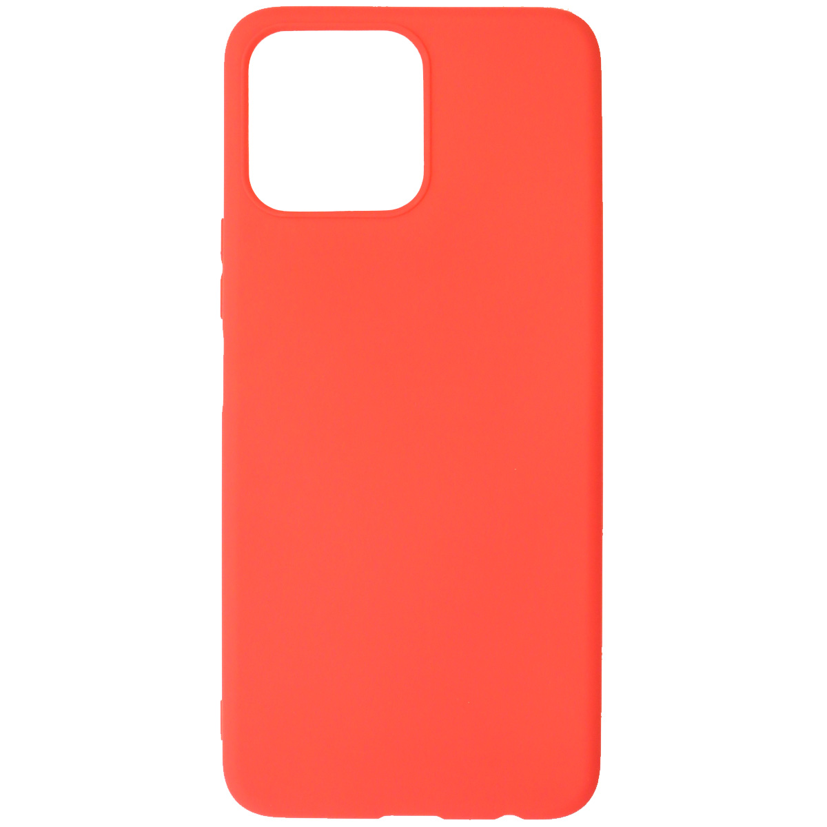 Чехол накладка для HUAWEI Honor X8, силикон, цвет красный