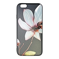 Накладка силиконовая "Flowers" для Apple Iphone 7/4,7 (цвет=стиль 01). Накладка силиконовая "Flowers" для Apple Iphone 7/4,7 (цвет=стиль 01).