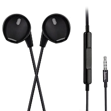 Гарнитура (наушники с микрофоном) проводная, HOCO M1 Original Series Earphone, цвет черный