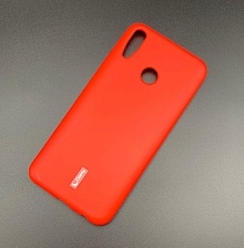 Чехол накладка Cherry для HUAWEI Honor Y9 2019, силикон, цвет красный.