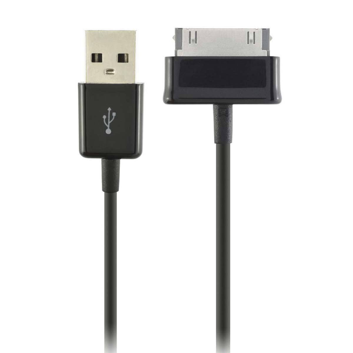 Кабель USB для Samsung TAB P1000, P6800, P6810, P7500, P7510, P7300, P7310, P7320, P6200, цвет черный