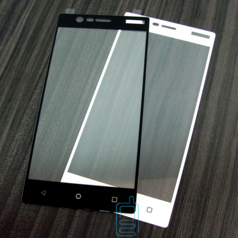 Защитное стекло 5D Full Glass /полный экран, упак-картон/ для Nokia 3 белый.