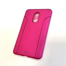 Чехол накладка для XIAOMI Redmi 5, силикон, цвет малиновый