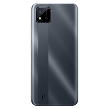 Задняя крышка для Realme C11 2021, цвет серый