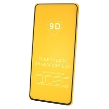Защитное стекло 9D для Realme 6i, цвет окантовки черный