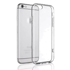 Чехол накладка J-Case для APPLE iPhone 6, 6G, 6S, силикон, цвет прозрачный.