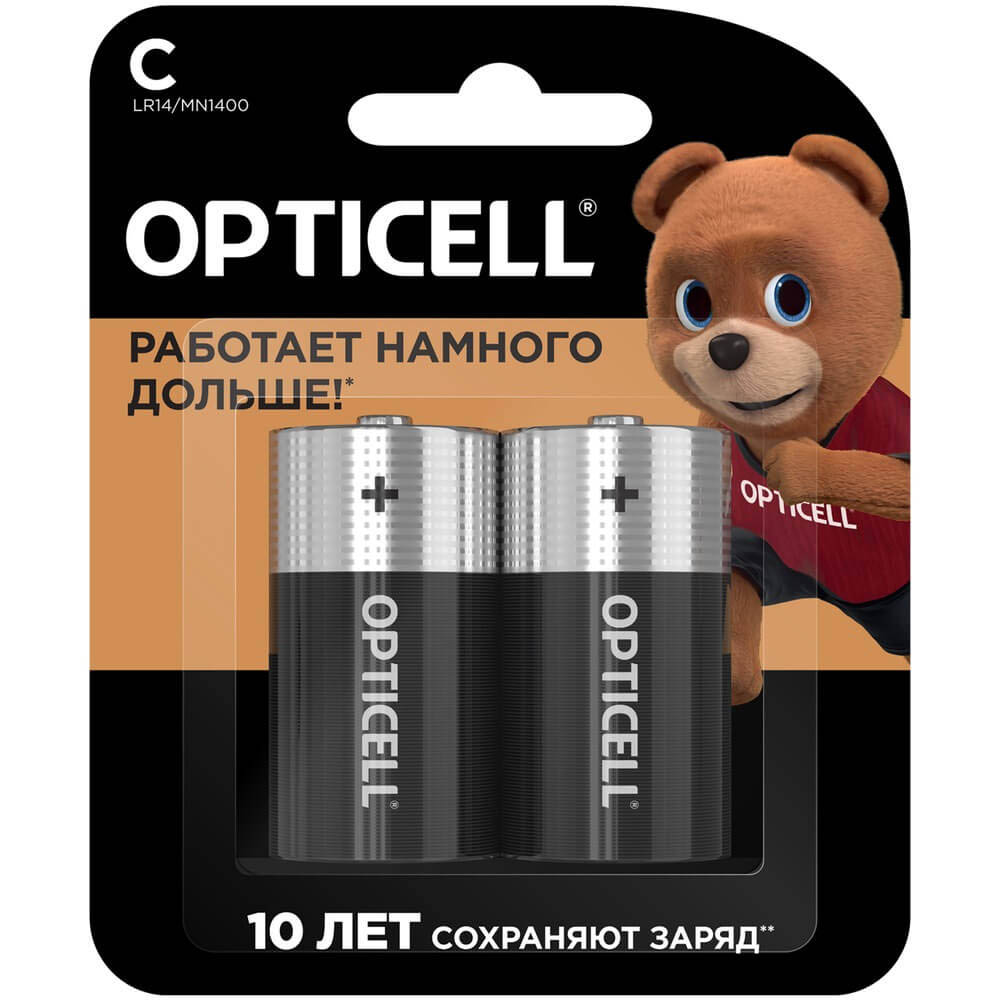 Батарейка OPTICELL BASIC LR14 C BL2 1.5V