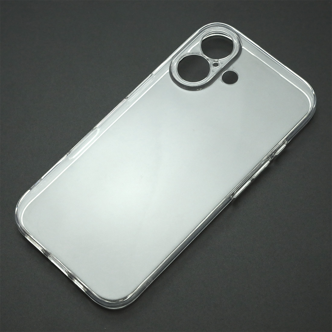 Чехол накладка для APPLE iPhone 16 (6.1"), защита камеры, силикон, прозрачный