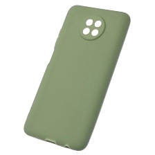 Чехол накладка SOFT TOUCH для XIAOMI Redmi Note 9T, силикон, матовый, цвет фисташковый
