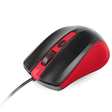 Мышь проводная SMARTBUY ONE 352, оптическая, цвет черно красный