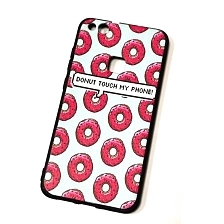 Чехол накладка для HUAWEI P10 Lite, силикон, рисунок DONUT TOUCH MY PHONE.