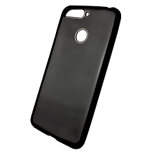 Чехол накладка для HUAWEI HONOR 7A PRO, HONOR 7C, Y6 2018, Y6 PRIME, силикон, цвет черный.