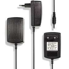 Блок питания Live Power LP21, 12V-2.5A, 5.5*2.5, длина 1 метр, цвет черный
