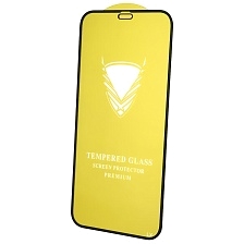 Защитное стекло KADOO для APPLE iPhone 12 mini (5.4"), цвет окантовки черный