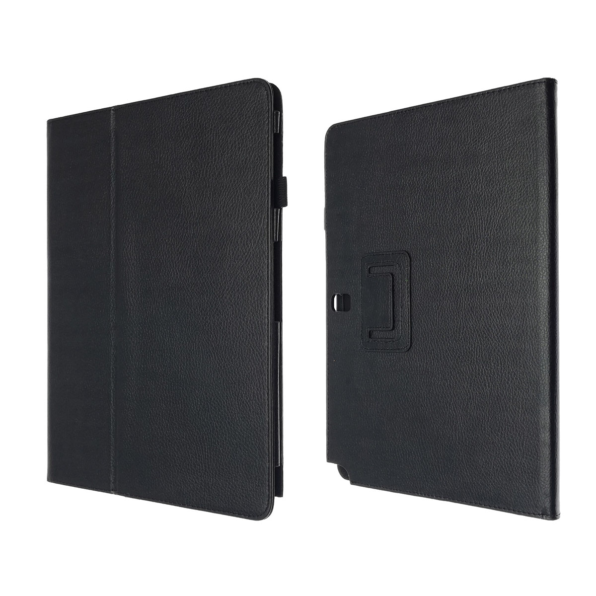 Чехол книжка для SAMSUNG Galaxy Note Pro 12.2 (SM-P900), экокожа, цвет черный.