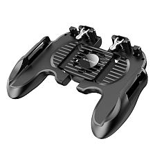 Триггер BOROFONE BG3, PUBG, Fortnite, COD, GAMEPAD, джойстик для смартфона, охлаждение, цвет черный (распродажа -30%)