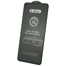 Защитное стекло 6D G-Rhino для Realme 7, цвет окантовки черный Защитное стекло 6D G-Rhino для Realme 7, цвет окантовки черный