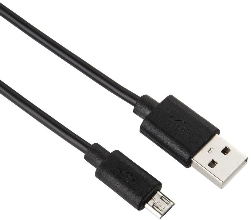 Кабель-USB Micro-USB (1м), чёрный.