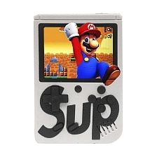 Портативная игровая приставка SUP GAME BOX PLUS 500 игр в 1, цвет белый (распродажа -50%)