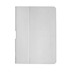 Чехол книжка для SAMSUNG Galaxy Tab 2 10.1 (P5100, P5110), экокожа, цвет белый.