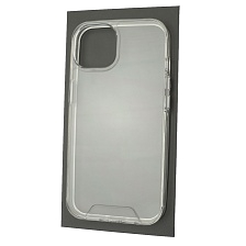 Чехол накладка SPACE для APPLE iPhone 13, силикон, цвет прозрачный