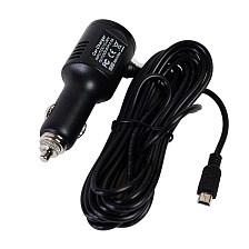 АЗУ (Автомобильное зарядное устройство) HW-367, 2 USB, кабель micro USB, длина 3.5 метра, цвет черный