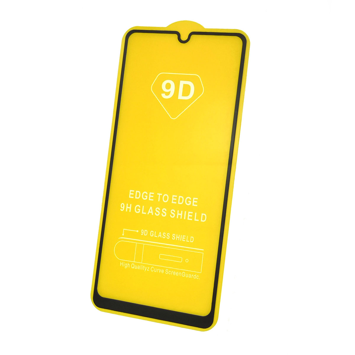 Защитное стекло 9D для SAMSUNG Galaxy A31 (SM-A315), цвет окантовки черный