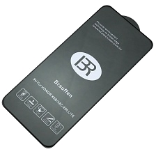 Защитное стекло 9H BRAUFFEN для HUAWEI Honor X8b, Honor X8c, Honor 200 Lite, Honor 400 Lite, цвет окантовки черный