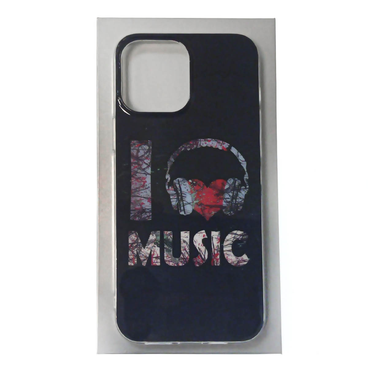 Чехол накладка для APPLE iPhone 13 Pro Max (6.7), силикон, рисунок I love Music
