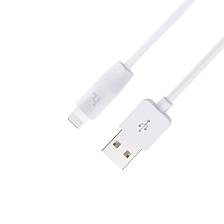 Кабель HOCO X1 Rapid APPLE Lightning 8 pin, 2.4A, длина 3 метра, цвет белый