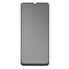 Защитное стекло Антишпион для SAMSUNG Galaxy A12 (SM-A125), A02 (SM-A022), M12 (SM-M127F), A02S (SM-025), A03s (SM-A037F), A03 Core (SM-A032), A03 (SM-A035F), A04, A04s, A04e, цвет окантовки черный