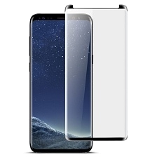 Защитное стекло 4D для Samsung S9 /картон.упак./ прозрачный.