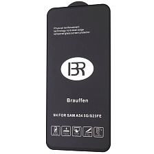 Защитное стекло BRAUFFEN для SAMSUNG Galaxy A54, Galaxy S23 FE, цвет окантовки черный