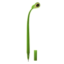 Ручка гелевая в форме авокадо, цвет зеленый