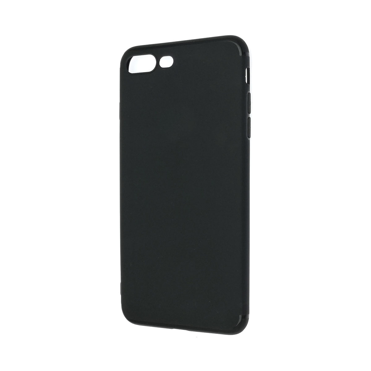 Чехол накладка imcase для APPLE iPhone 7 Plus, iPhone 8 Plus, силикон, матовый, цвет черный.
