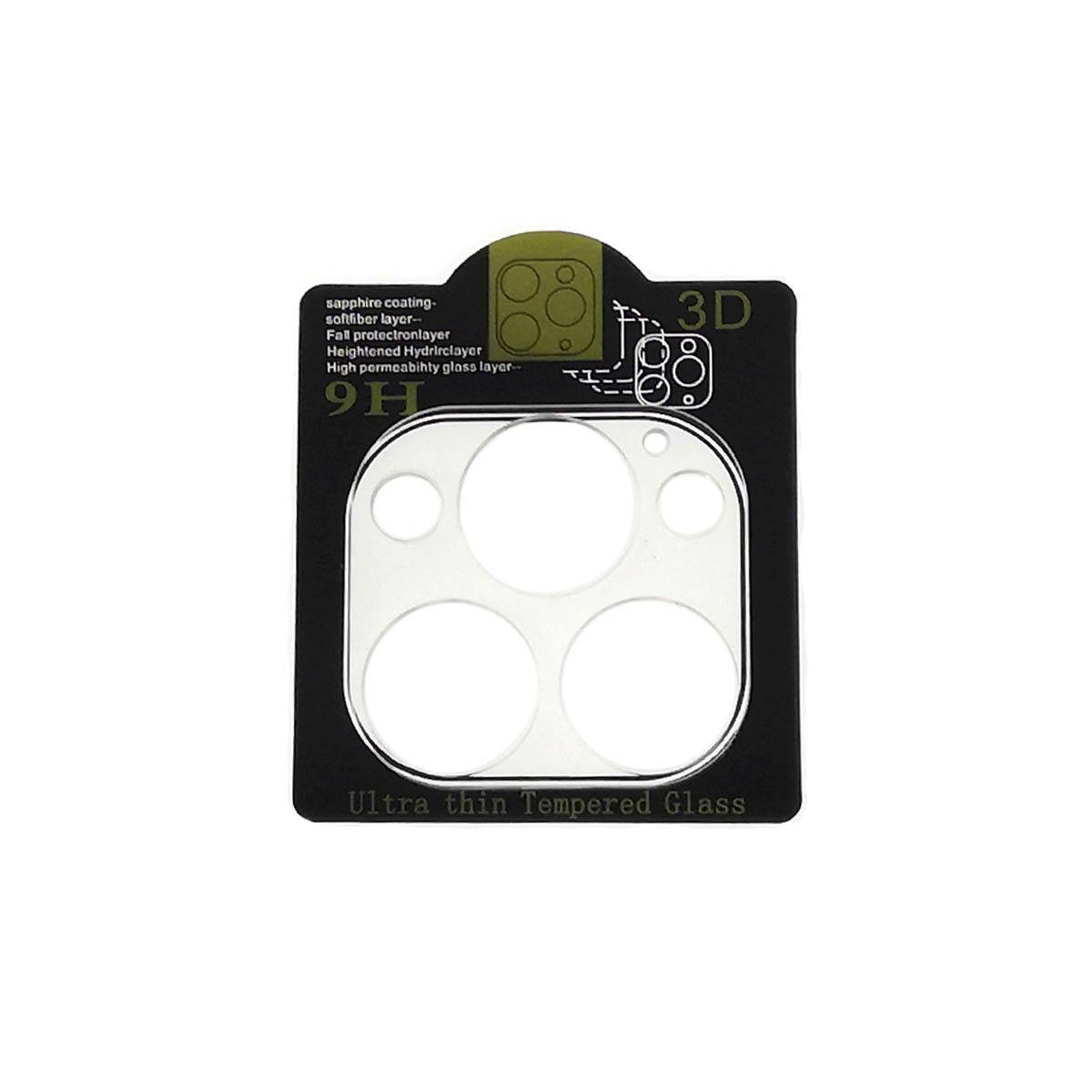 Защитное стекло для камеры APPLE iPhone 13 Pro Max (6.7"), цвет прозрачный