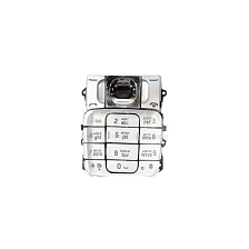 Клавиатура для Nokia 2310 серебро.