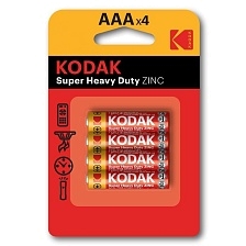Батарейка KODAK Extra R03 AAA BL4 Heavy Duty 1.5V