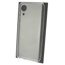 Чехол накладка для SAMSUNG Galaxy A03 Core (SM-A032F), силикон 1.5 мм, цвет прозрачный