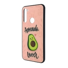 Чехол накладка для XIAOMI Redmi Note 8T, силикон, стекло, рисунок AVOCADO Lover.