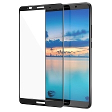 Защитное стекло 2D Full glass для Huawei Mate 10-PRO /техпак/ черный.