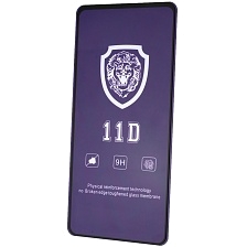 Защитное стекло 11D LION FULL GLUE для XIAOMI MI 10T, Mi 10T Pro, цвет окантовки черный | РЕТРО